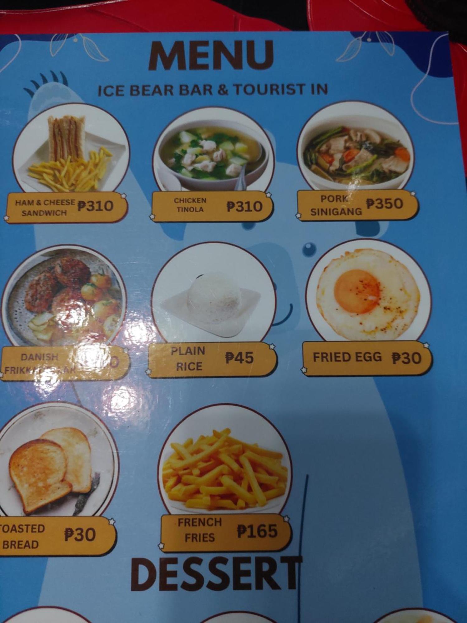 Dauis Ice Bear Bar & Tourist Inn מראה חיצוני תמונה